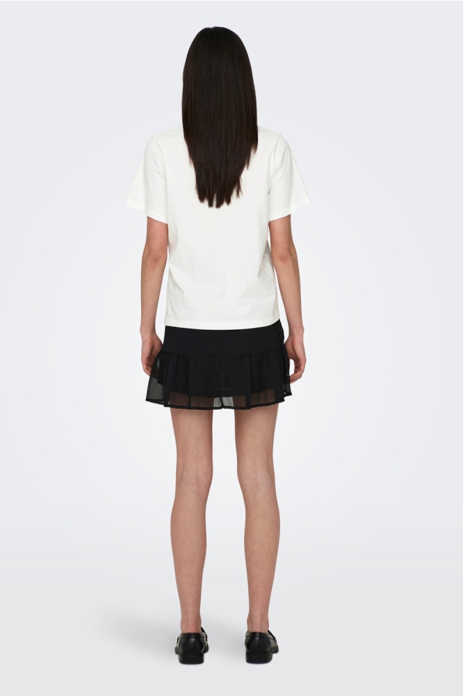 JDYPISA S/S T-SHIRT JRS NOOS 15292431 CLOUD DANCER